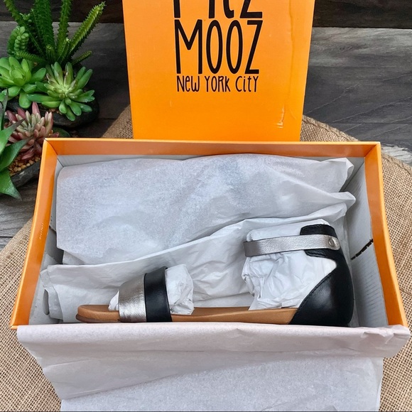 NIB Miz Mooz Atlantic Ankle Strap Flat Sandal 8 - Picture 5 of 13